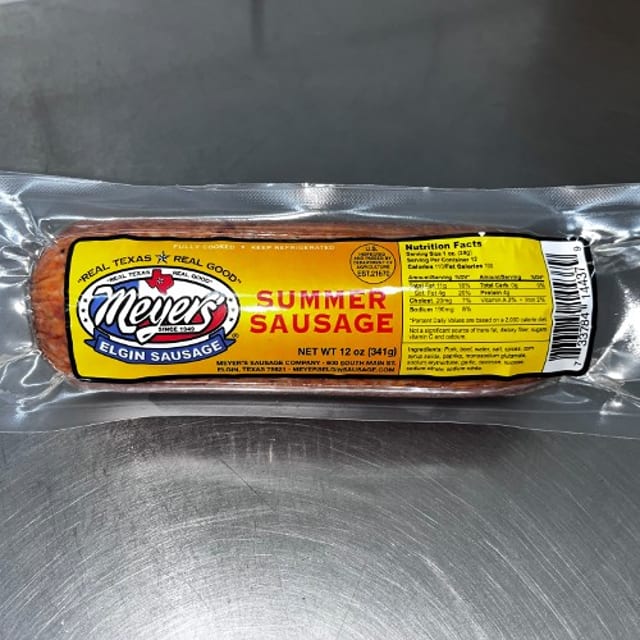 Original Summer Sausage.