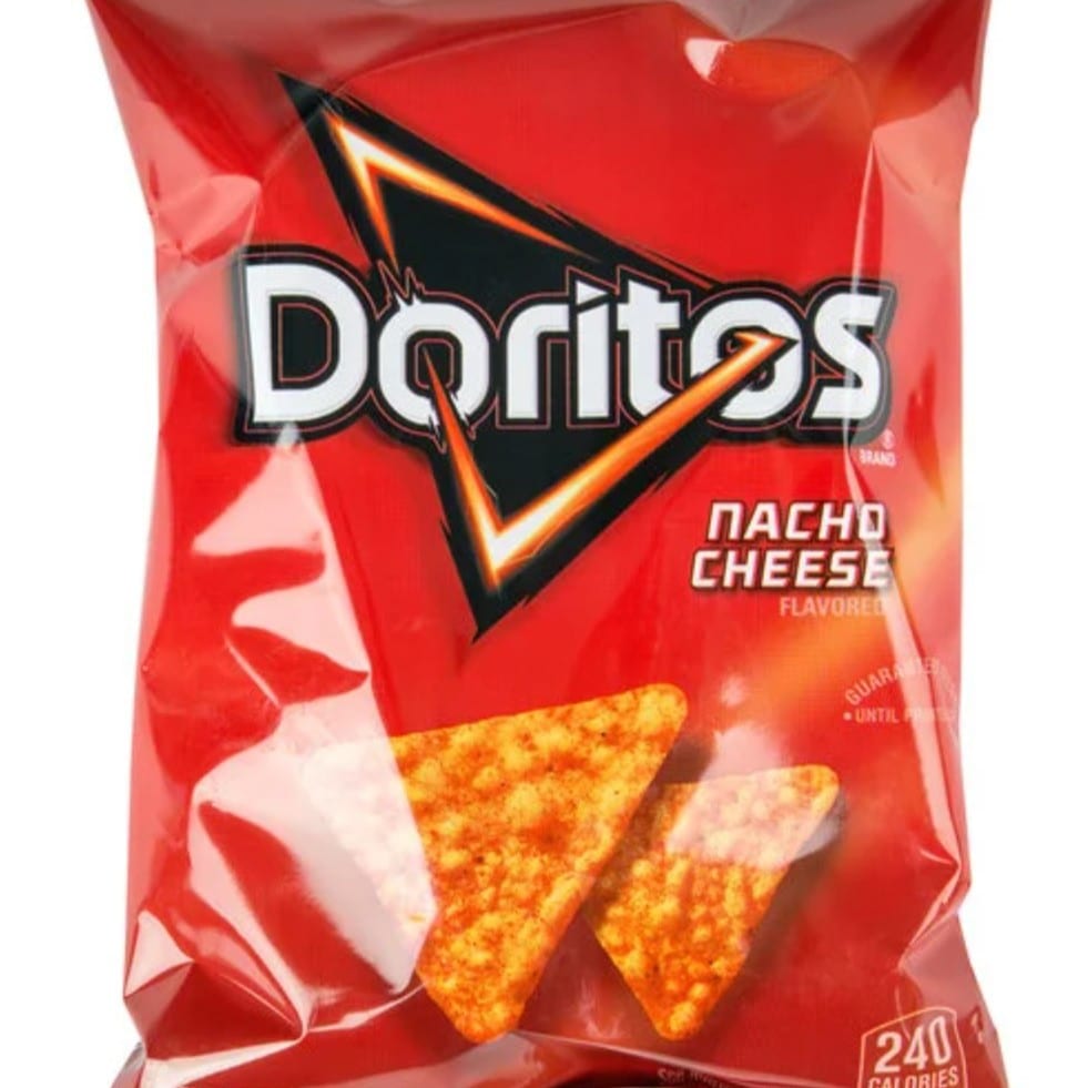 Nacho Cheese Doritos.