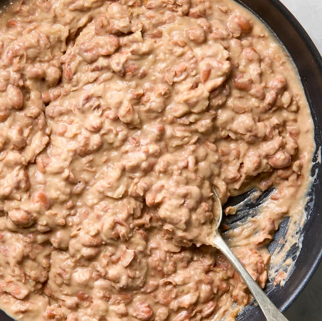 Refried Beans.
