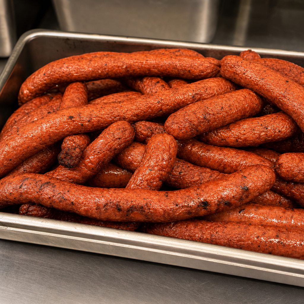 Beef Sausage half pound.