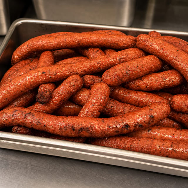 Beef Sausage half pound.