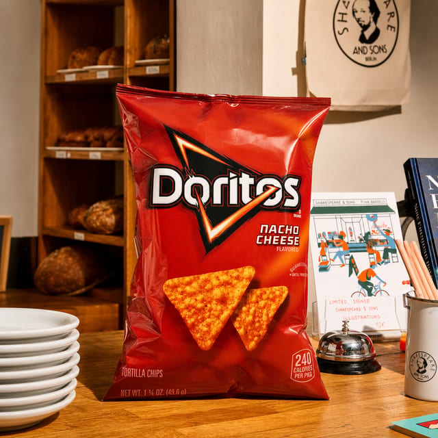 Nacho Cheese Doritos.