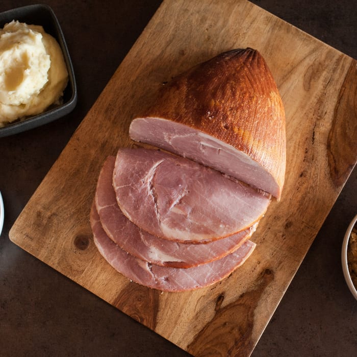 Smoked Boneless Ham by the lb (Only available with holiday orders).