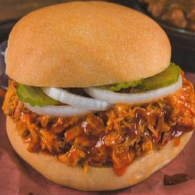 Pulled Pork half pound.