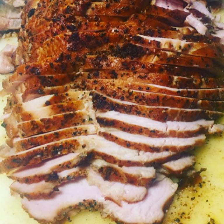 Lunch at Our Southern BBQ Restaurant